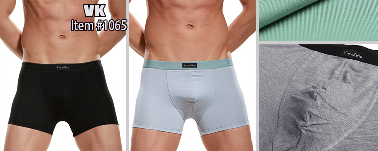 Breathable Bamboo Fiber Boxer Briefs