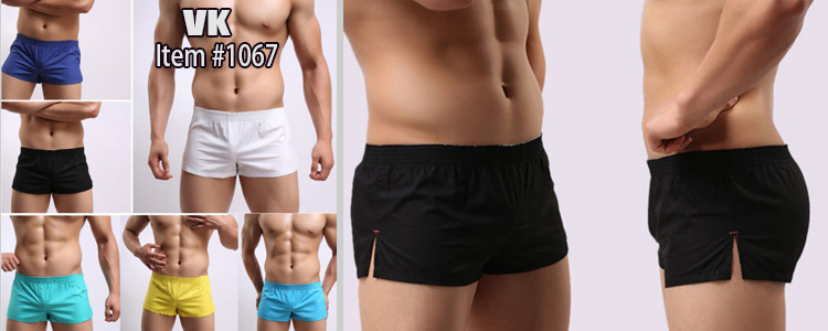 Briefs Bulge Pouch Home Shorts Trunks Split1